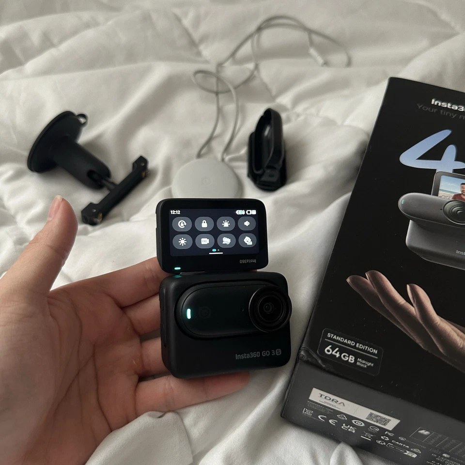 Insta360 - GO 3S (128GB) Action Camera - Black - Image 3 of 4