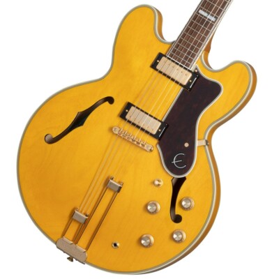 Epiphone Sheraton with Frequensator Natural Semi-Hollow Electric