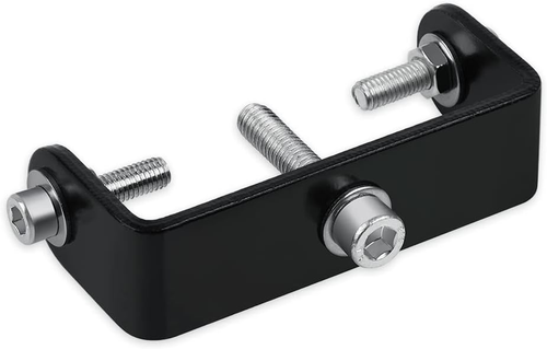 Bike Rear Rack Mount Adapter with Screws (Black) - Picture 11 of 12