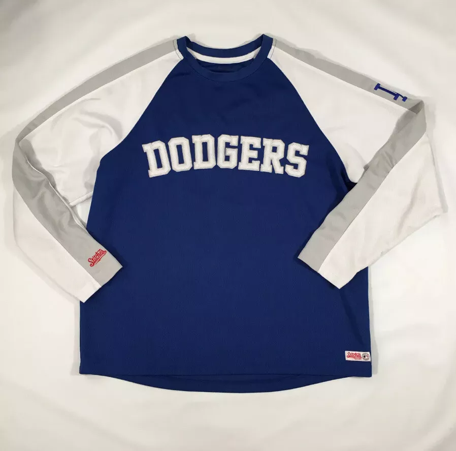 Los Angeles Dodgers Stitches Pullover Jersey Style 24214 Royal Blue