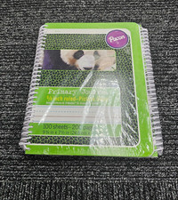  QTY 6 Pacon Primary Journals 5/8" Ruled Picture Story 100 Sheets Spiral Bound