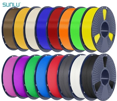 【BUY 10 PAY 6】SUNLU PLA PLA+ PETG ABS EABS SILK TPU High Speed Marble Filament