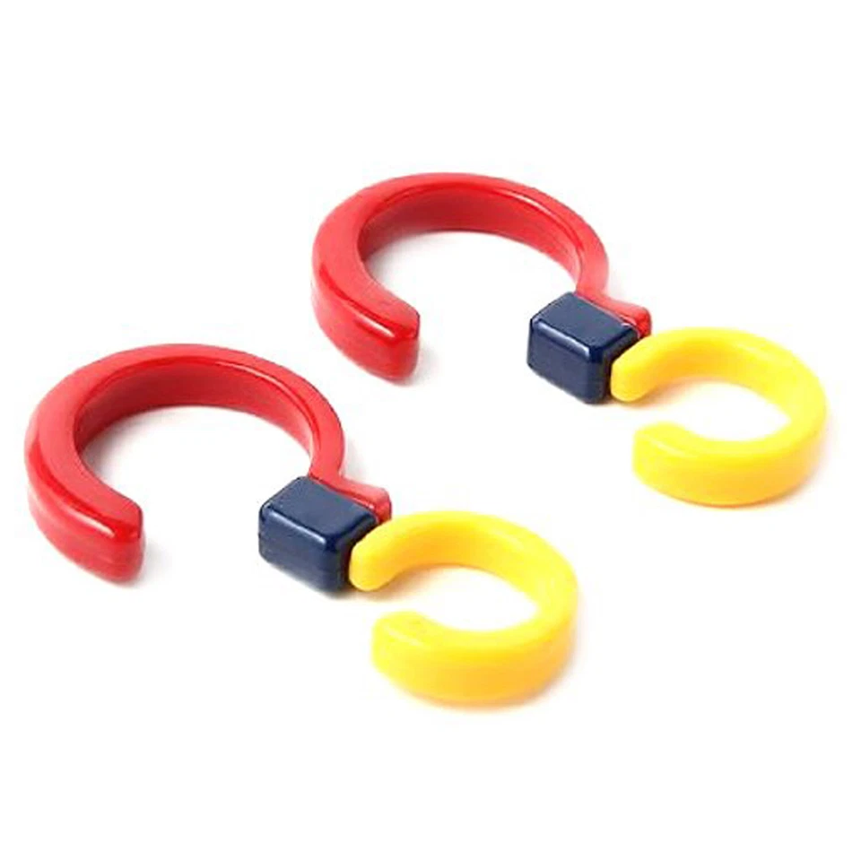 2 ganchos colgantes para cochecito para llevar bolsa de compras soporte 360° clips giratorios para silla de paseo Foto 4 de 4
