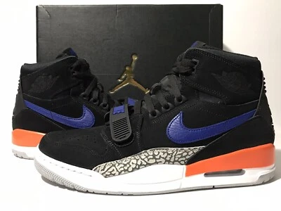 Air Jordan Legacy 312 'Knicks' Black/Orange/Blue AV3922-048 Sz 11.5-13 - image 1 of 4