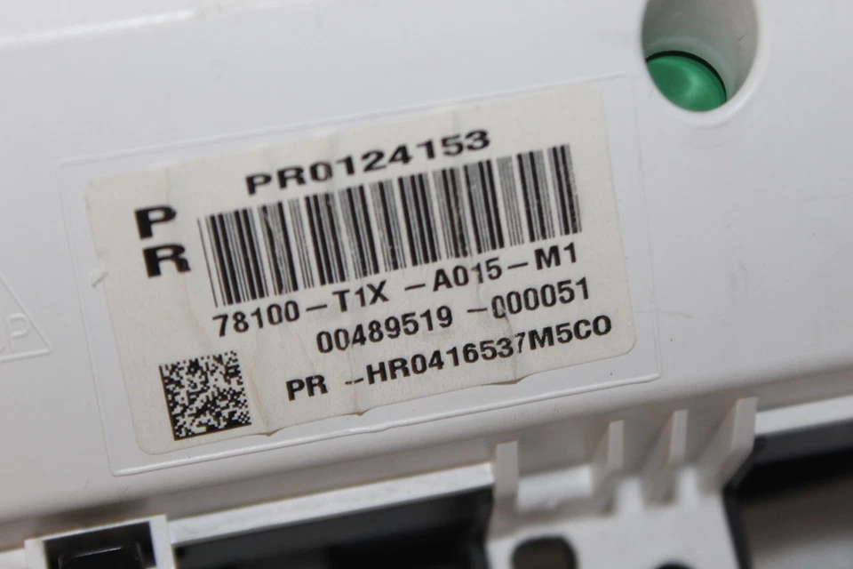 Cuadro de instrumentos velocímetro Honda CR-V 2015 2016 indicadores de panel 105.278 millas Foto 3 de 3