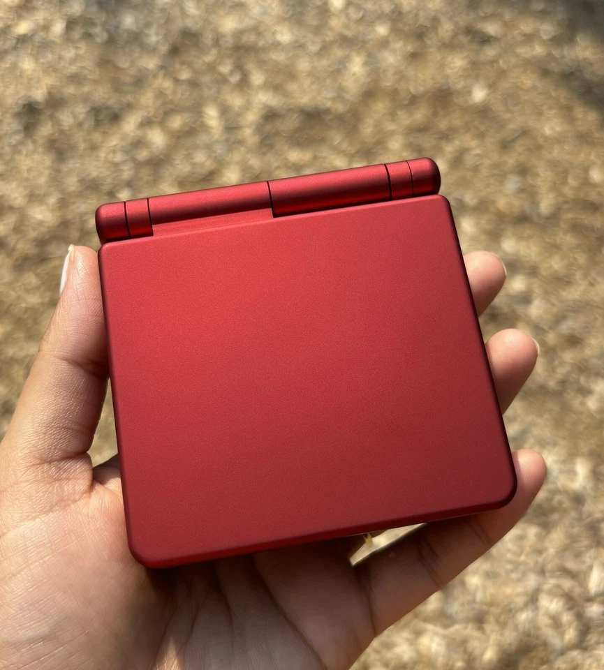 GBA SP Gameboy Advance SP Handmade Gamer’s Gaming Console IPS V2/V5 & USB C Mod - Image 3 of 4