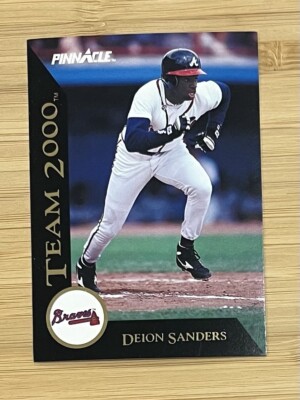 1992 Score Pinnacle Team 2000 #31 Deion Sanders please read Description