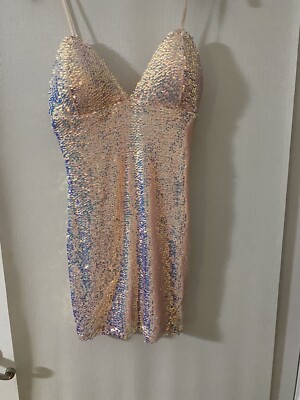 Fashion Nova Iridescent Dress