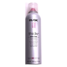 RUSK Thickr Thickening Hair Mousse 8.8 oz Volume Boosting Mousse for Fullness