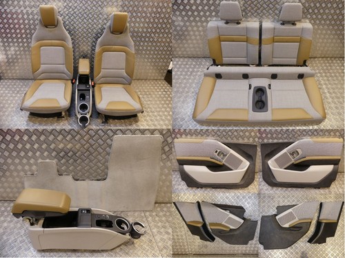 BMW i3 I01 Lederausstattung Sitze Seats UPHOLSTERY Erhitz Solaric Cassia
