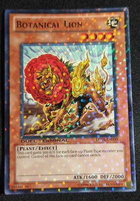 DUEL TERMINAL Botanical Lion DT04-EN009 Yugioh Normal Parallel