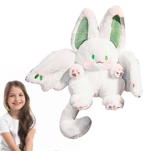 Rabbit with Bat Wings Doll Stuffed Toy Novelty Plush Bat Rabbit Doll Kids Gift