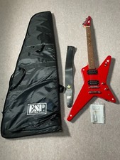 ESP × BanG Dream! Chitarra elettrica firmata RANDOM STAR Kasumi Toyama con custodia