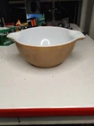 Vintage PYREX #441 Brown Cinderella Mixing Bowl 1-1/2 PT Made in USA