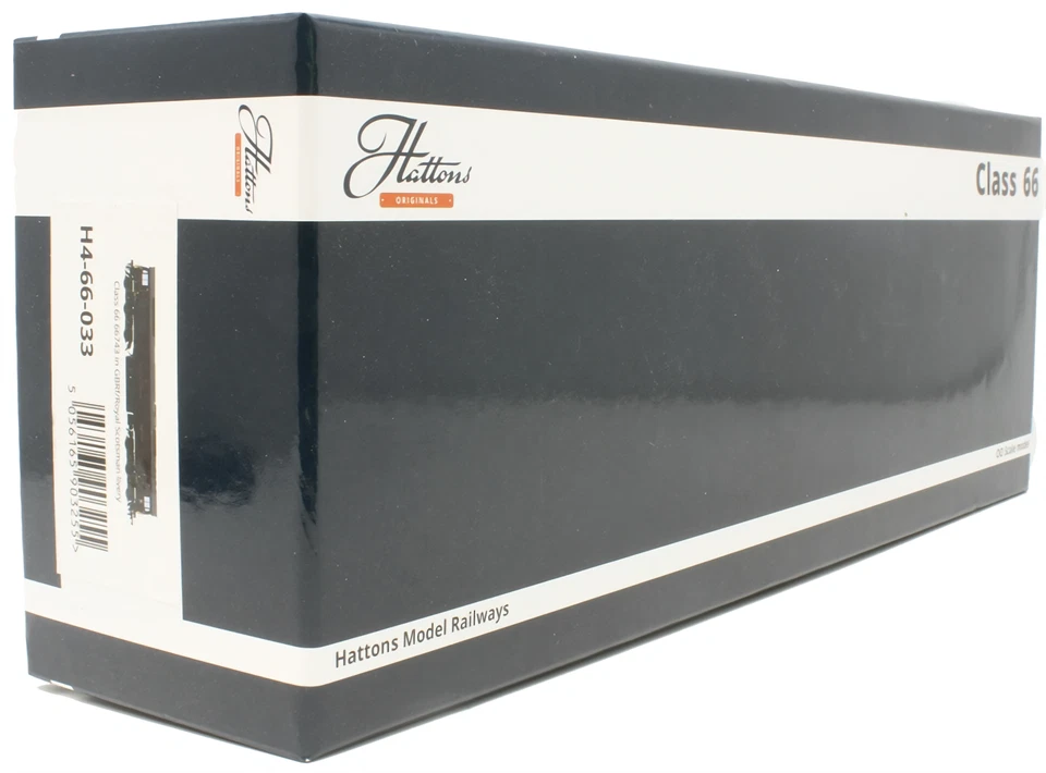 OO Scale Hattons H4-66-033 Class 66 66743 GBRf/Royal Scotsman livery Diesel Loco - Image 4 of 4