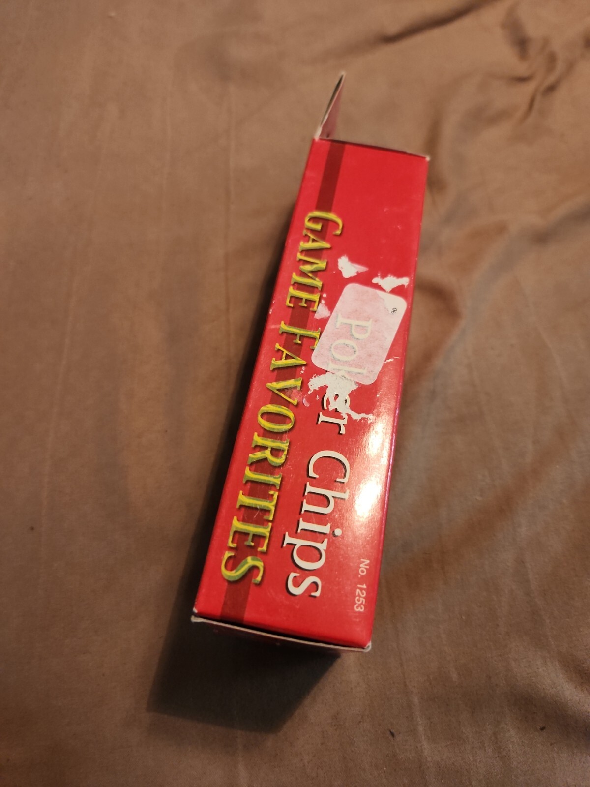 GAME FAVORITES Set of 100 Plastic Poker Chips 4 Grams Kids and Travel Games M&G