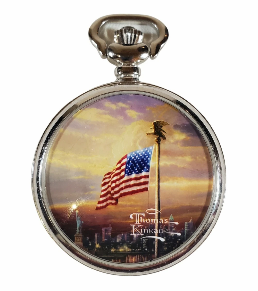 Thomas kinkade pocket clearance watch