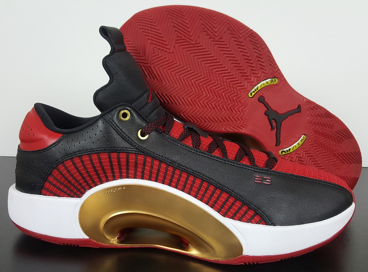 NIKE AIR JORDAN XXXV 35 LOW PROMO SAMPLE PLAYER EXCLUSIVE PE BLACK
