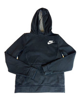 Nike Black Unisex Pullover Hoodie Kids Size Medium