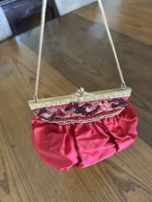 Vtg Jacques Henaux Evening Bag Hand Made In France