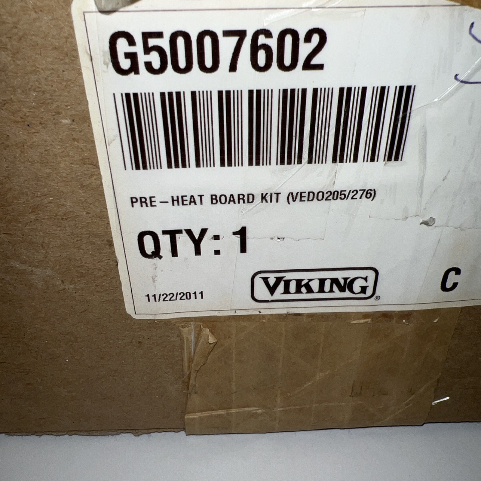 OEM KIT G5007602 VIKING PREHEAT BOARD FOR VEDO276 VEDO205 for sale online eBay