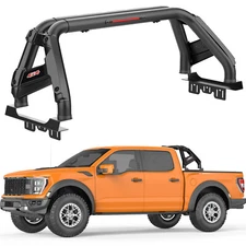 Adjustable Sport Bar For 2005-2025 Toyota tacoma Truck Bed Chase Rack Roll Bar