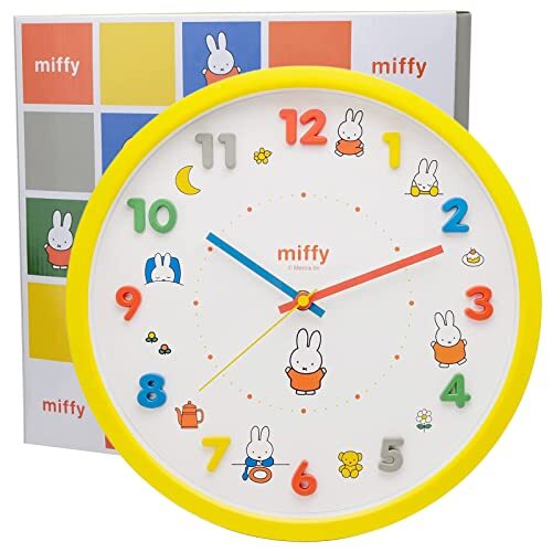 T'S Factory Wall Clock Yellow Miffy 2926222 | eBay