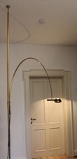 UNA Bogenleuchte VINTAGE Messing FLORIAN SCHULZ Bogenlampe arc lamp