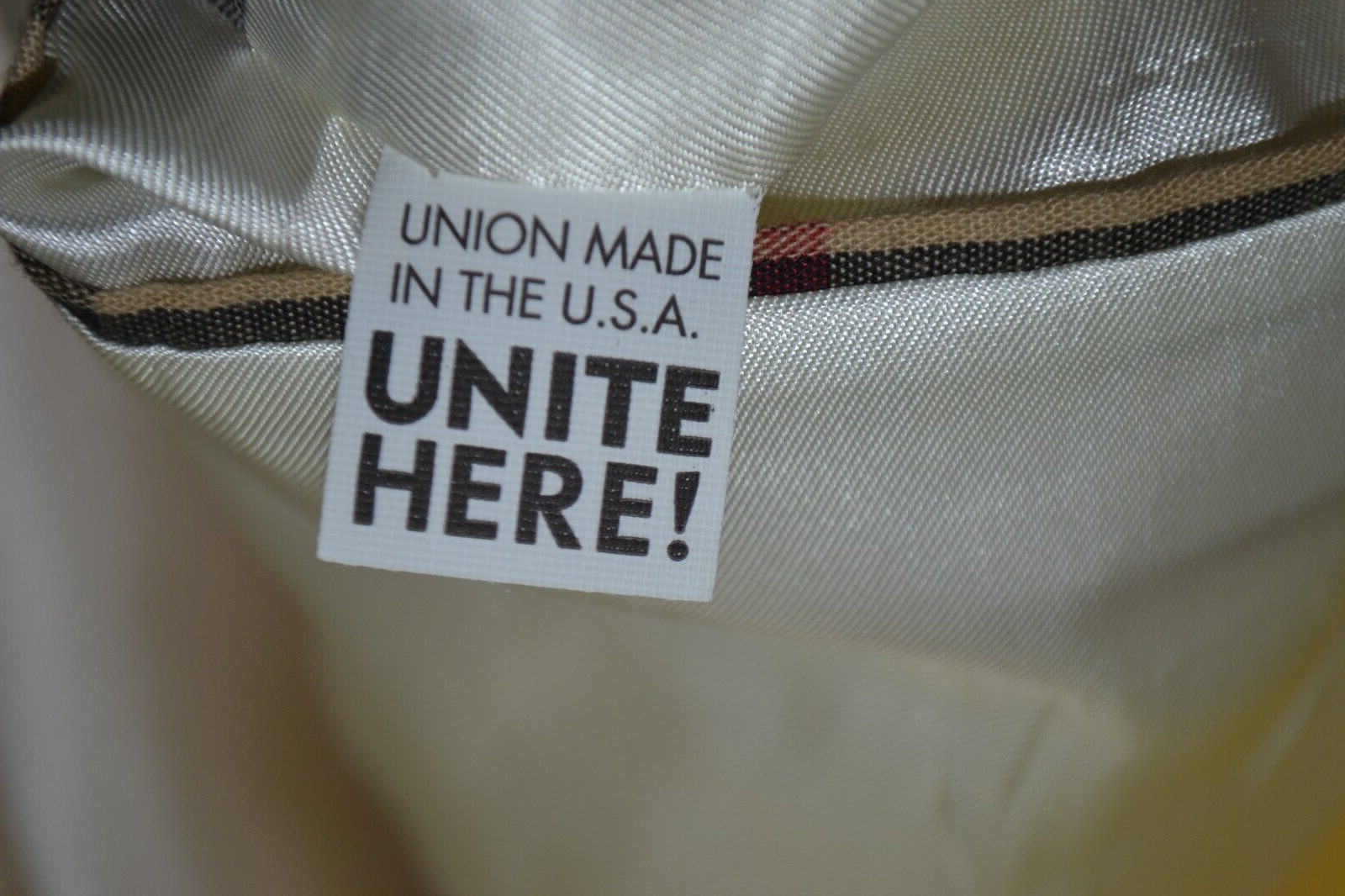 Burberry London Men Yellow Wool Summer 2 Button Sports Coat Size 40R thumbnail 12