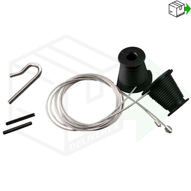 HENDERSON C-Clip ROLLERS & CABLES CONES FULL REPAIR KIT Garage Door - Foto 9