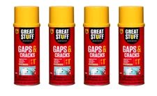 GREAT STUFF Gaps and Cracks Insulating Spray Foam Sealant - 4 Pack