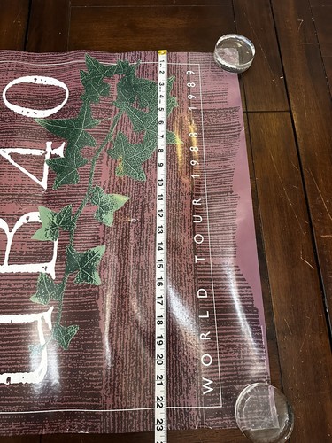 UB40 1988 World Tour Poster Vintage Collectible - Picture 3 of 5