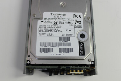 IBM 07N9418 146GB 3.5 SSA ULTRA320 SCSI HARD DRIVE WITH TRAY WITH WARRANTY