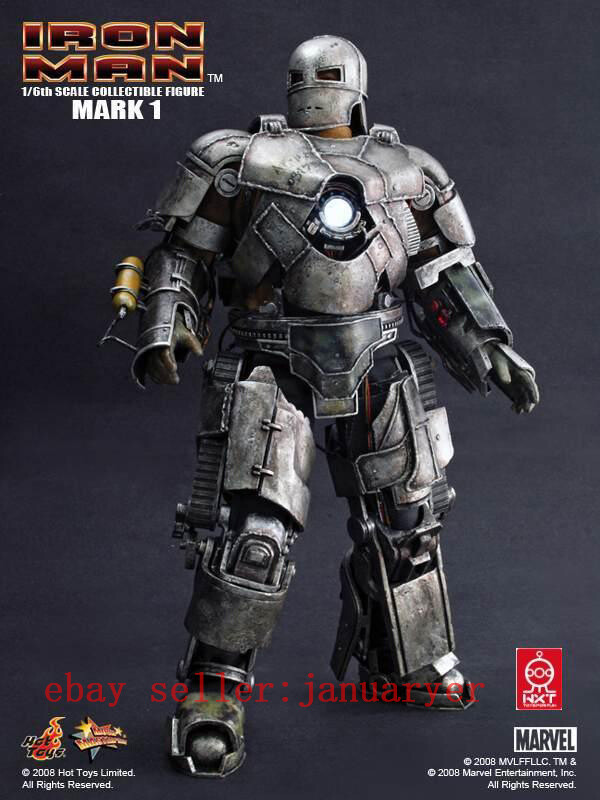ホットトイズ　MMS168 アイアンマンマーク1(VERSION2.0) Hot Toys Iron Man Mark 1 Version 2.0 MMS168 1/6 Scale Figure