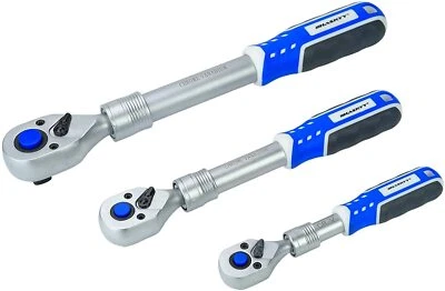 Teleskop Umschaltknarre 1/4 3/8 1/2 Zoll Ratschenschlüssel Knarre ausziehbar