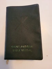 SAINT ANDREW BIBLE MISSAL  1962  Softcover DDB Publishers  Made in Belgium