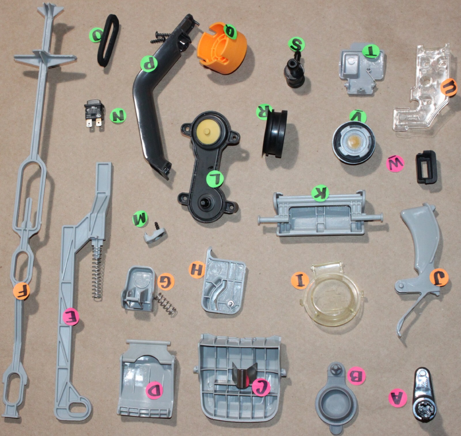 HOOVER FH50150 CARPET CLEANER "REPLACEMENT PARTS" MULTIPLE LISTING eBay