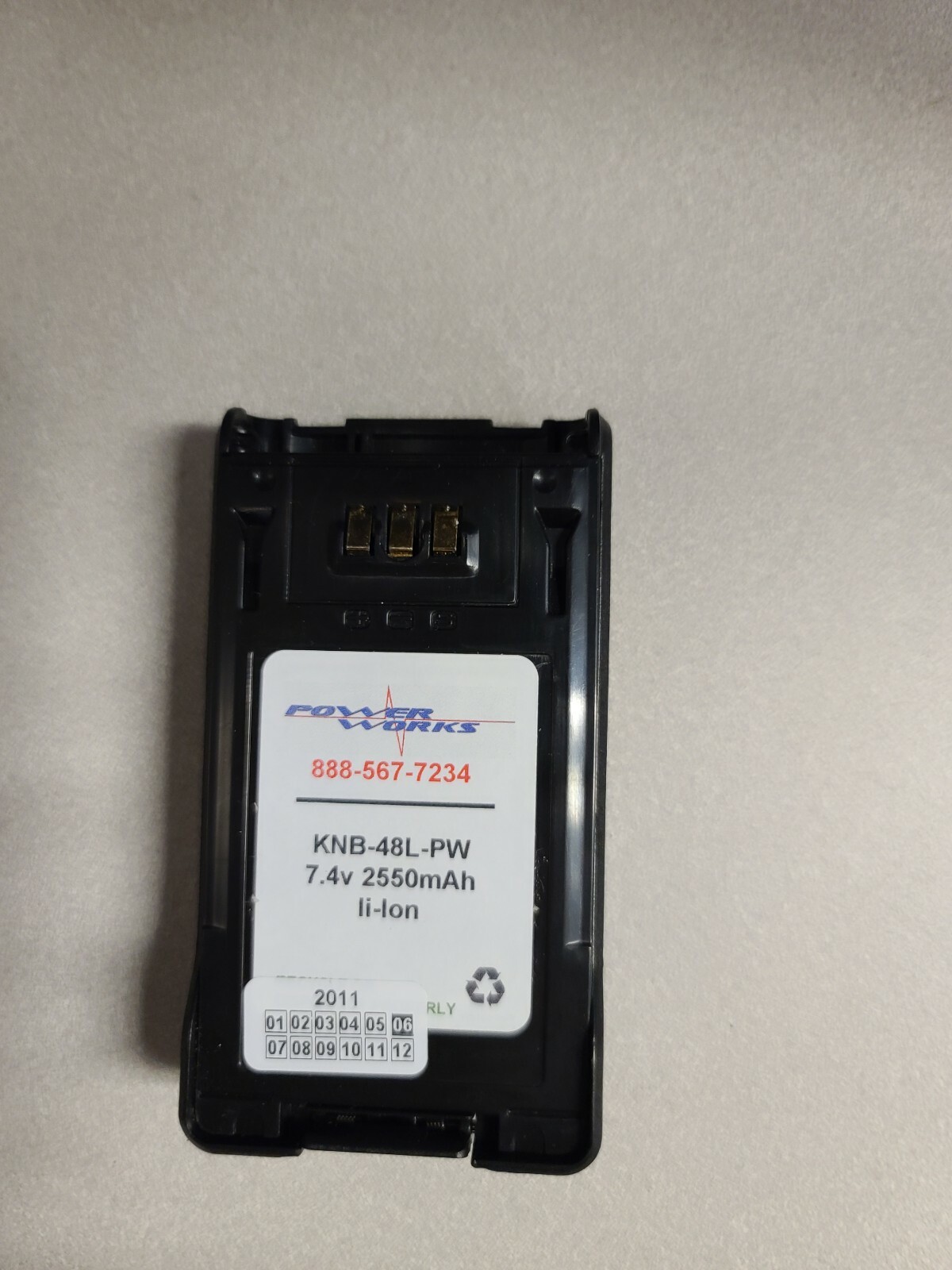 Power Works KNB-48L Battery for Kenwood Radios