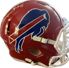 Thurman Thomas Signed  Buffalo Bills Full Size Replica Helmet Schwartz COA