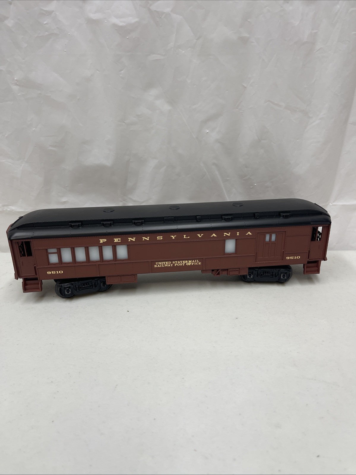 Lionel 6-9510 9512 9514 Pennsylvania Combo Baggage Passenger Car 027 Gauge Lot