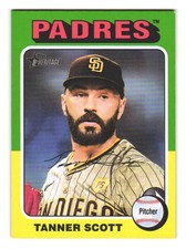 2025 Topps Hertiage #506 Tanner Scott San Diego Padres Baseball Card