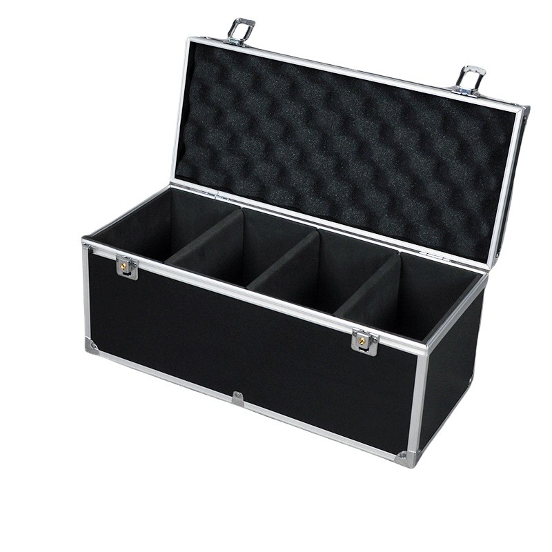 Heavy-Duty 4-Column Card Vault for PSA/BGS Slabs - Storage Case for Sports Cards