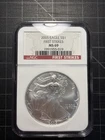 USA American Silver Eagle 2005 First Strikes NGC MS69