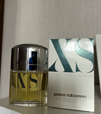 Paco Rabanne XS Excess Pour Homme 50ml Eau de Toilette Spray Vintage Rarität