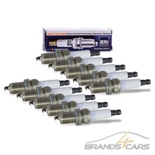 10x BERU ZÜNDKERZE FÜR AUDI A6 C6 4F S6 A8 4E S8 R8 5.2 FSI BJ 06-15