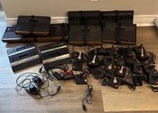 Atari 2600 Lot: 11 consoles, light sixer, 24 ...