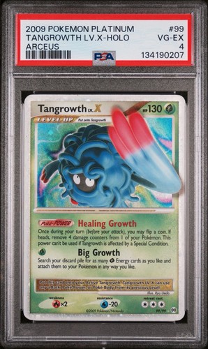 Tangrowth LV.X graded PSA 4 for sale on eBay