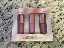 NIB New LAWLESS The Daisy Darlings MINI TRIO Forget The Filler LIP GLOSS x 3