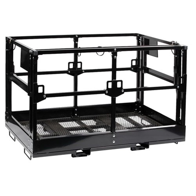 #ad Attachments 48quot;X72quot; Mesh Telehandler Work Platform Man Safety Basket NEW $1021.24