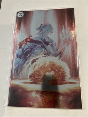 Justice League Atom Project #1 cover D Segovia foil Ray Palmer Choi Captain Atom